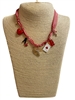 N0N0R  HEARTS CHARMS  SHORT NECKLACE