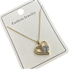 N7F19 OPEN HEART NECKLACE