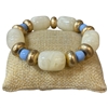 NDB4909 MULTI BEADED ACRYLIC STRETCH BRACELET