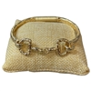 NDB4939 HAMMERED U LINK HINGE BRACELET