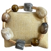 NMB3047 ACRYLIC BEADED STRETCH BRACELET