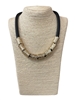 NP0112 HAMERRED BARK BITS SHORT NECKLACE