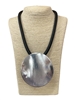 NP0186 LARDE CIRCLE SHORT NECKLACE