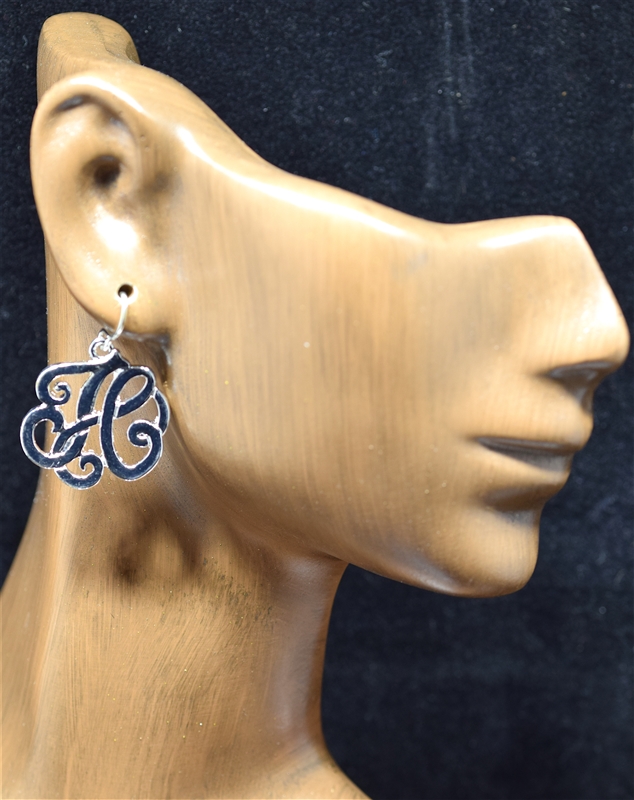 OE1542S H MONOGRAM EARRINGS