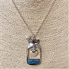 ON1659  30'' SHELL IN A BOTTLE NECKLACE