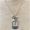 ON1659  30'' ANCHOR IN A BOTTLE NECKLACE