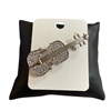 P1510 VIOLIN RHINESTONE  PIN BROOCH