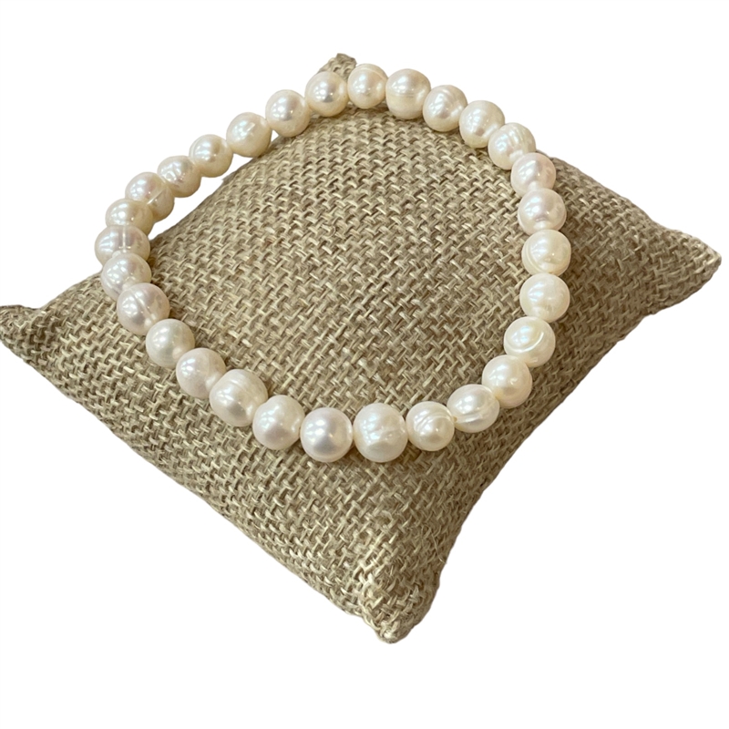 P707 CREAM FRESHWATER PEARL BRACELET