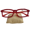 PH01R RHINESTONE RED PHOTOCHROMIC READING GLASSES
