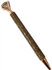 PN00G GOLD  RHINESTONES DIAMOND PEN