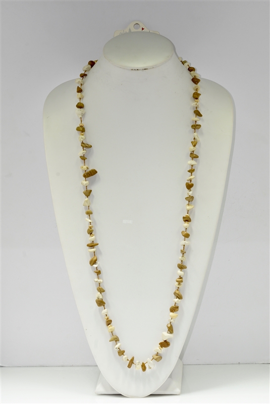 PNE9744 Knit small stone necklace set