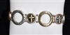 QB-7350 INSPIRATIONAL CROSS STRETCH BRACELET