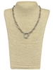 QN4588 HEART CHAIN IN CENTER NECKLACE