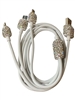 R010 WHITE AB 3 IN 1 MULTIPLE CHARGERS