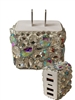 R014 AB MULTIPLE PORT USB CHARGER BLOCK