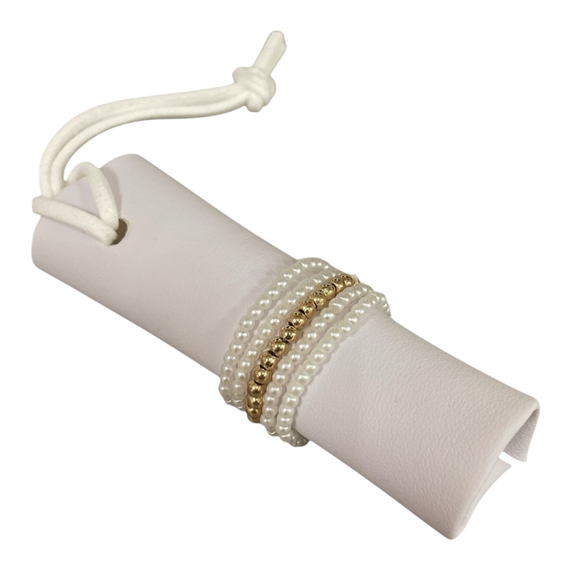 R1610 PEARL BEADED 5PCS RING