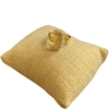 RG0J GOLD J LETTER ADJUSTABLE RING