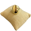 RG39 GOLD OVAL CHUNKY ADJUSTABLE RING