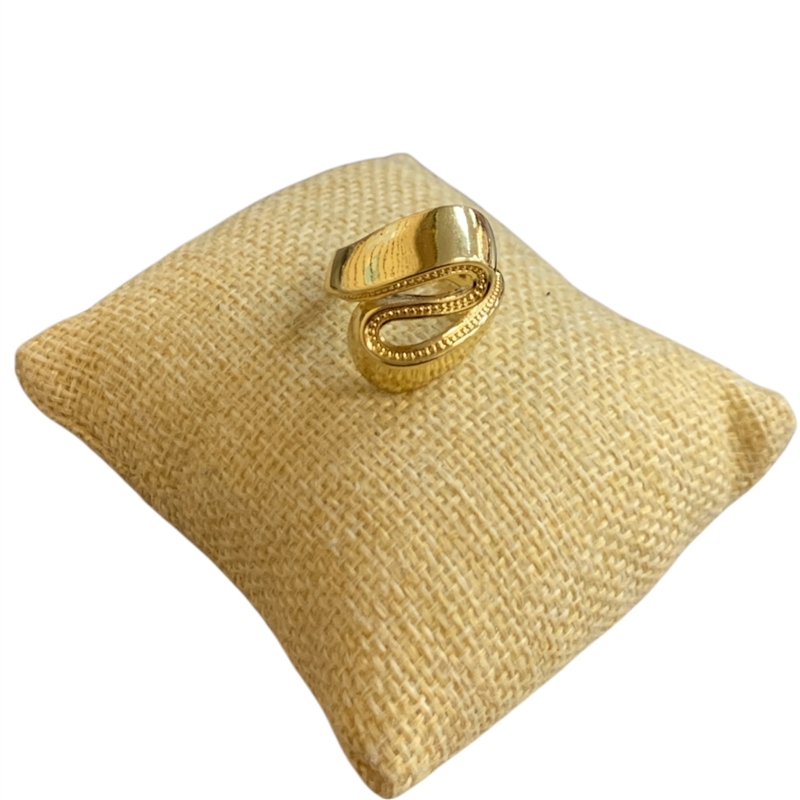 RG40 GOLD SNAKE BODY ADJUSTABLE RING