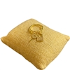 RG87 GOLD KEY & LOCK CHARM RING