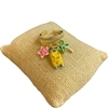 RG94 GOLD MULTICOLOR TRAVEL CHARM ADJUSTABLE RING