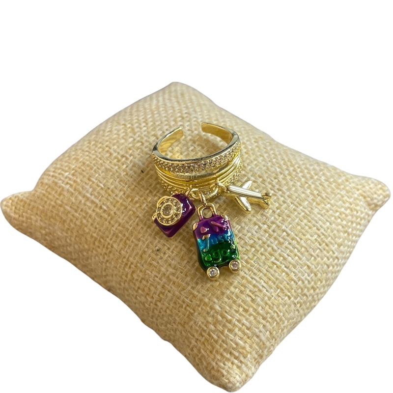RG95 CAMERA & LUGGAGE CHARM ADJUSTABLE RING