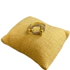 RTT11 TWO TONE OVAL ADJUSTABLE RING