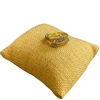 RTT06 TWO TONE H PAVED ADJUSTABLE RING