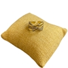 RTT10 TWO TONE CROSS OVER PAVED ADJUSTABLE RING