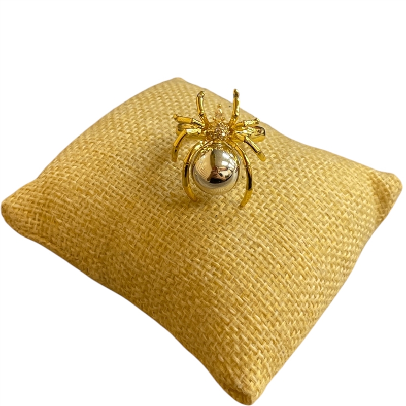 RTT27 TWO TONE SPIDER ADJUSTABLE RING