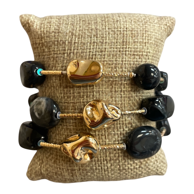 SB1136 ACRYLIC 3 PC SET BRACELET