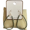 SE1151 CRYSTAL TEARDROP EARRINGS