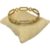 SE65 STAINLESS STEEL RHINESTONE LINK BRACELET