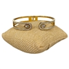 SE79 STAINLESS STEEL TEARDROP CUFF BRACELET