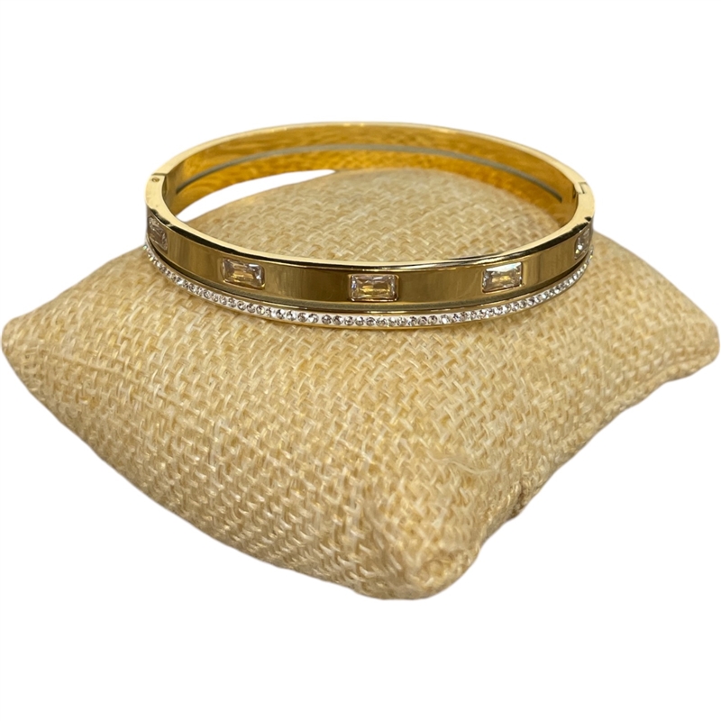 SE88 STAINLESS STEEL SQUARES BRACELET