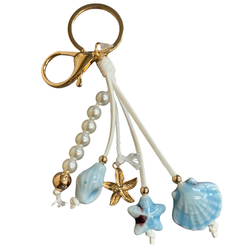SK1034 SEA SHELLS PURSE CHARMS