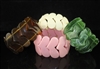 SL-053 ACRYLIC CHUNKY HEART STRETCH BRACEELT