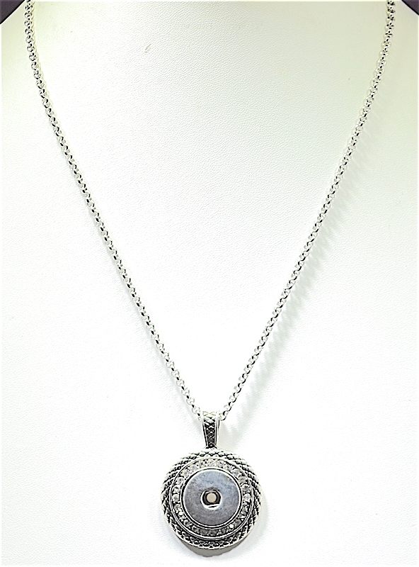 SN001 SNAP BUTTON NECKLACE