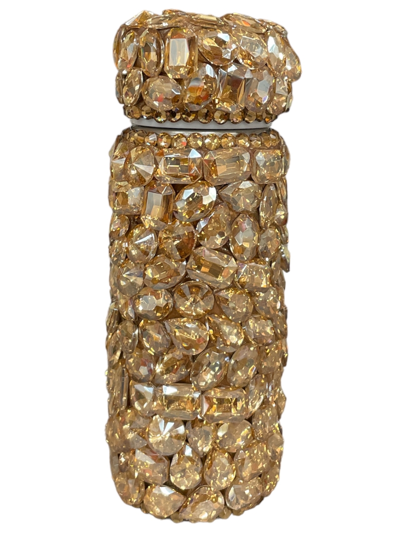ST09MP  CHAMPAGNE CRYSTAL STONE BOTTLE