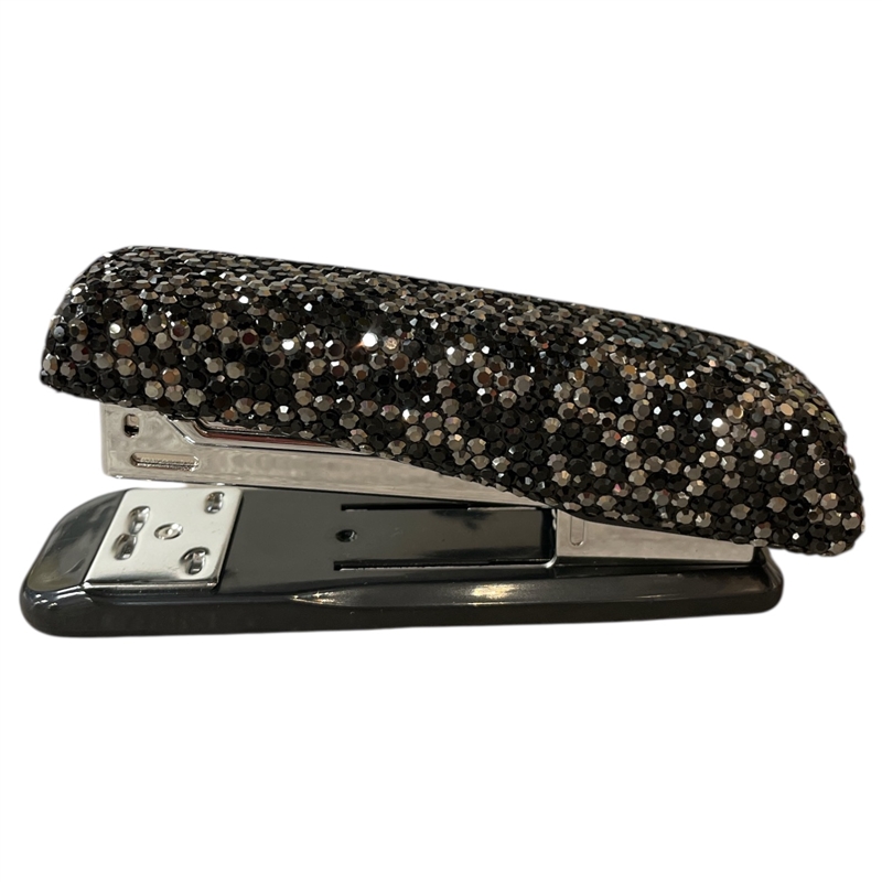ST100BK  BLACK  RHINESTONES STAPLER