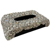TB801AB SILVER AB CRYSTAL TISSUE BOX