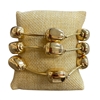 TB9834 NUGGET MULTI BEADED 3 PCS BRACELET SET