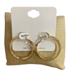 TE10496 GOLD HOOP EARRINGS