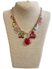 TEA01 TEACHER CHARMS SHORT NECKLACE