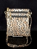 TG1017-1 BROWN LEOPARD PRINT PATTERN CROSS BODY BAG