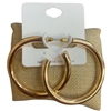 VE4538 MEDIUM OPEN HOOP EARRINGS