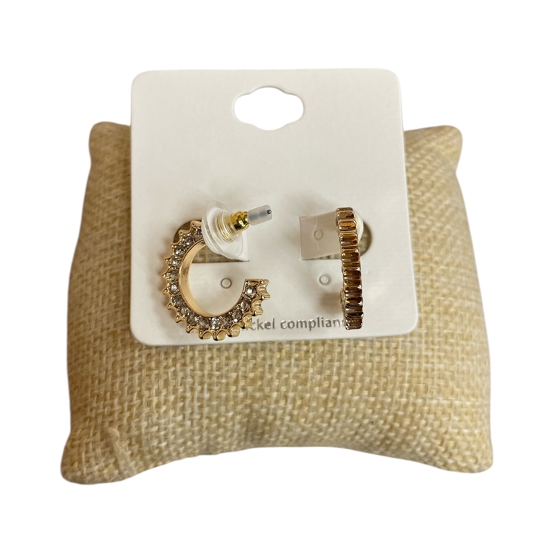 VE4673 SMALL JIGSAW EARRINGS