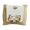 VE4773 PATTERN EXTRA SMALL HOOP EARRINGS