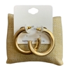 VE4817 MEDIUM OPEN HOOP EARRINGS