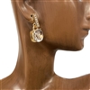 VER5721 DANGLE CRYSTAL STONE EARRINGS